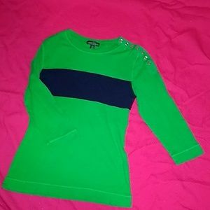 Free with purchase Green 3/4 top